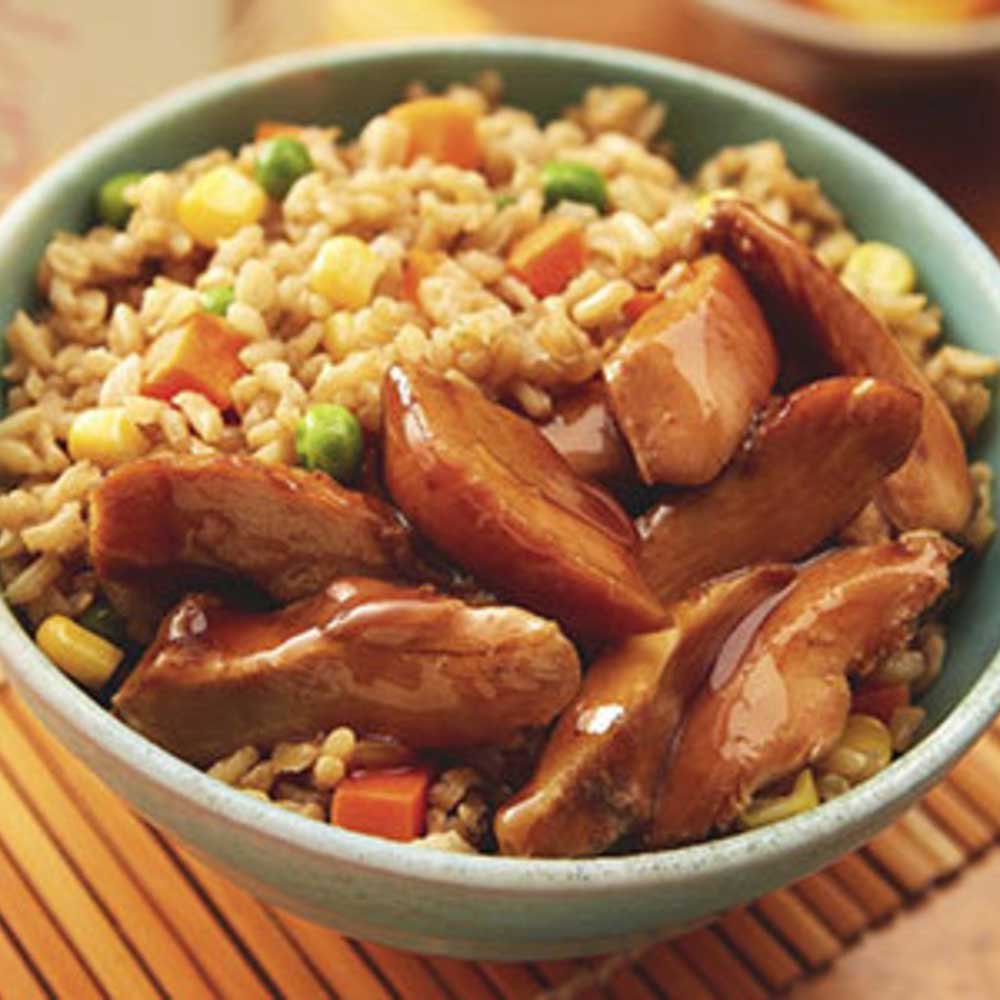 Amazon.com: Minh Stir Fry Teriyaki Chicken - 12 per case
