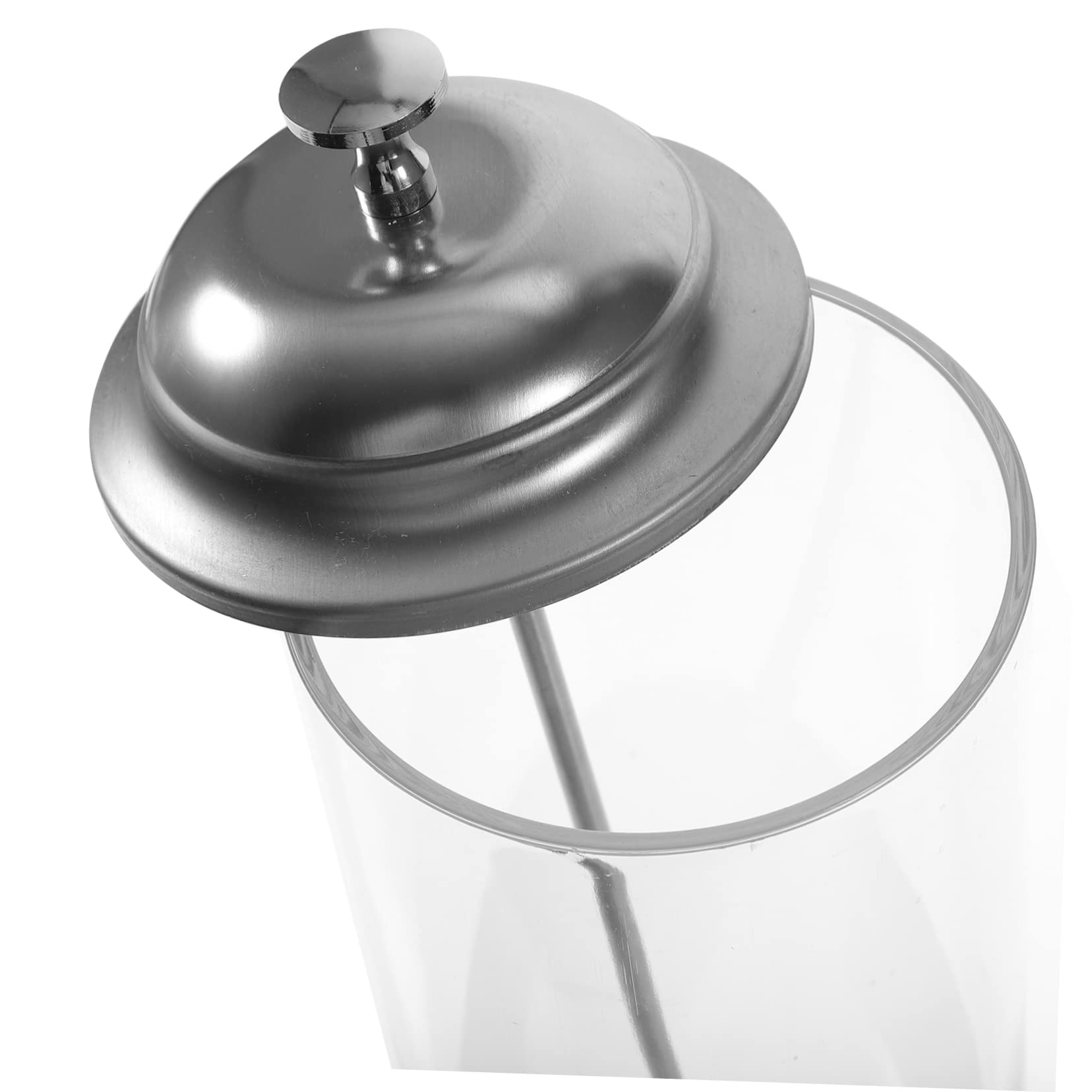 GRIRIW Multi-use Straw Dispenser Stand Counter Bar Straw Holder Makeup Brush Bucket Organiser