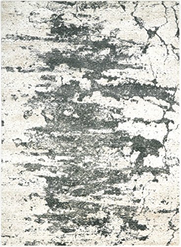 Nourison Maxell Ivory and Grey Area Rug #TOP7