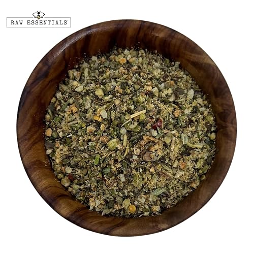 Miniatura 3 de Raw Essentials Condimento para pizza, condimento italiano, mezcla de hierbas con queso, ideal para pizza, pasta y delicias italianas