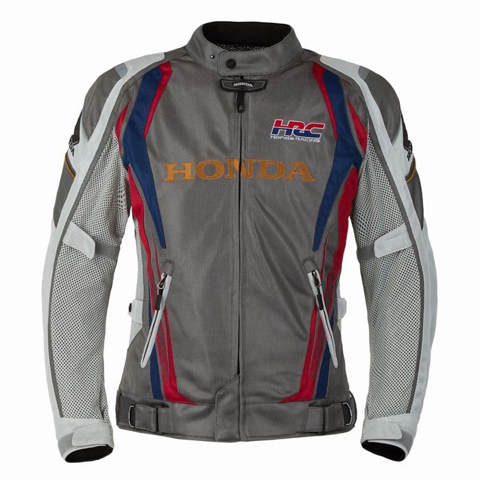 m*o様 HONDA メッシュジャケット Lサイズ シルバー/レッド Amazon | Honda(ホンダ) HRC ストライクイーグル メッシュジャケット S