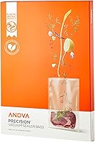 Vista 1 de Anova Culinary Bolsas para selladora al vacío de precisión (precortadas), transparentes
