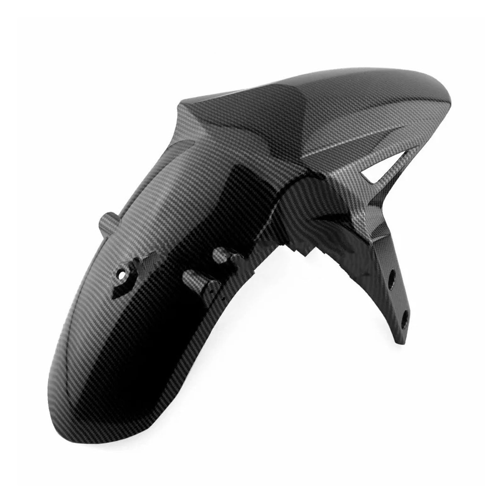 Garde-boue arrière aspect carbone Versys650 protégeant des projections de route