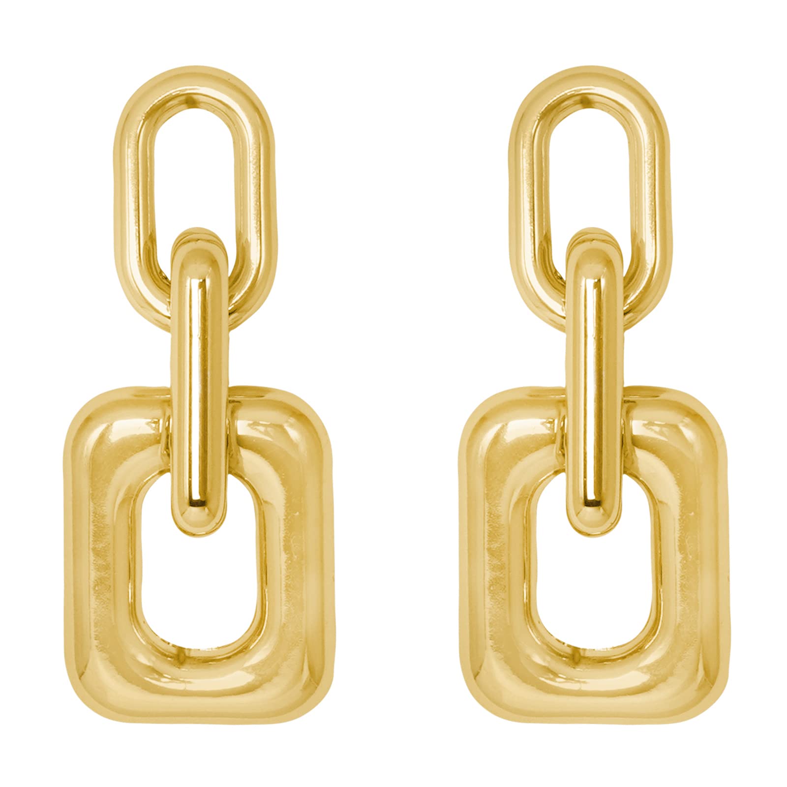 See full amazon price history chart for Joker & Witch Misa Link Detail Gold Earrings for Women Joker & Witch Misa Link Detail Gold Earrings for Women (B09MD65F63) Amazon Price History, Amazon Price Tracker