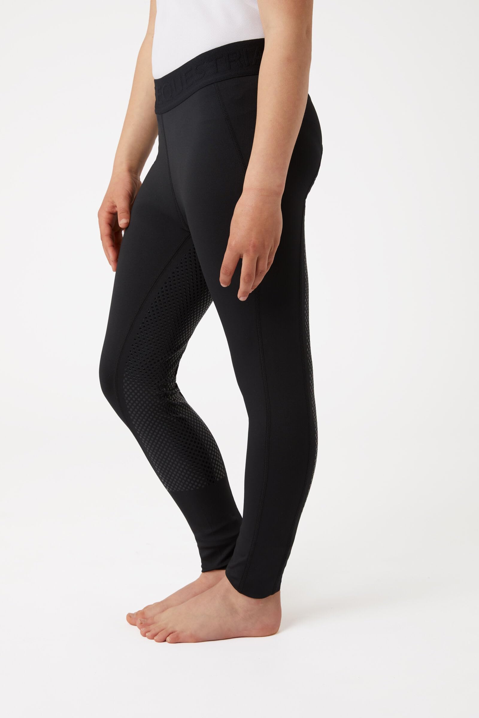HORZE Enfant, Leggings d'équitation, Madison, Fond intégral Grip Silicone