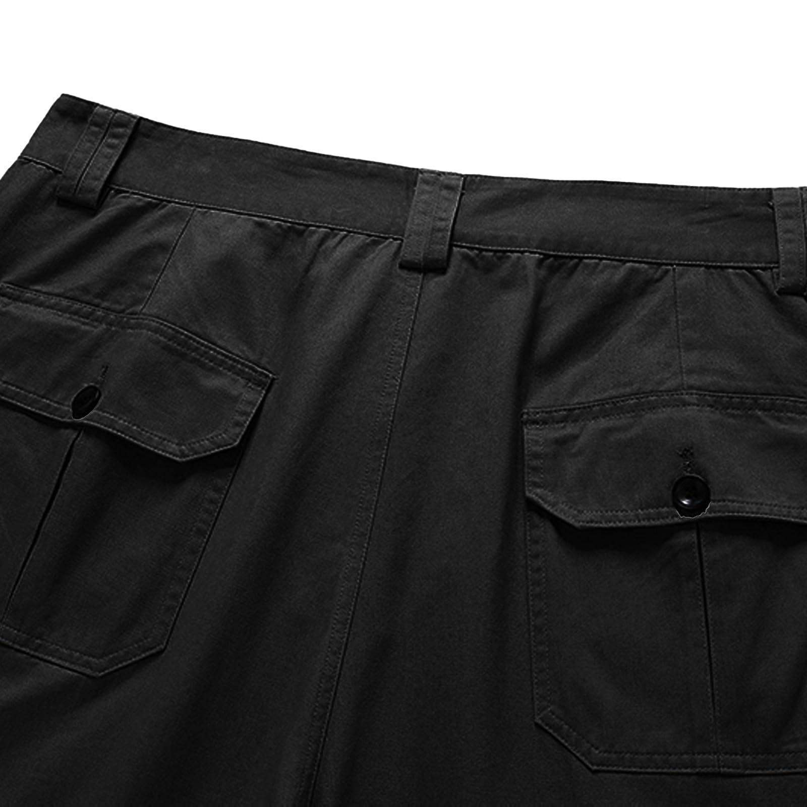 Pantalones tácticos de trabajo para hombre con bolsillo con cremallera