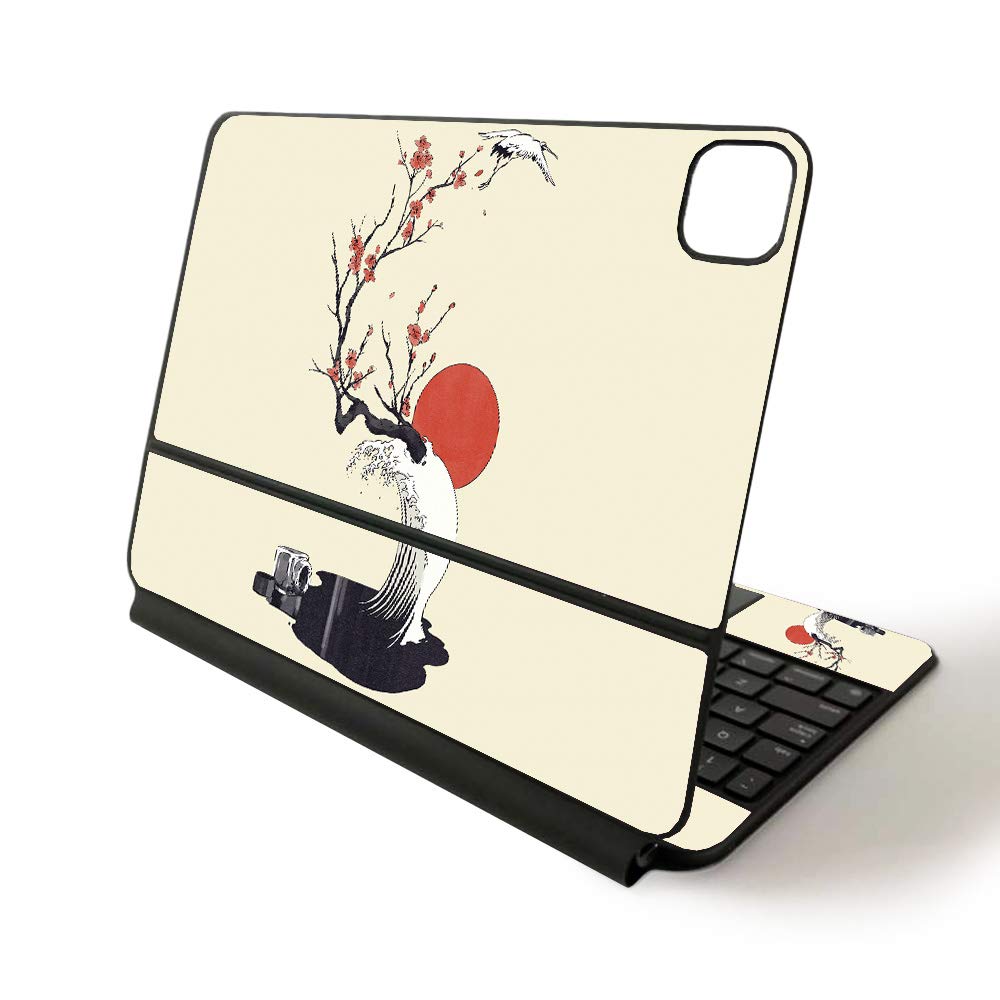 MightySkins Skin for Apple Magic Keyboard for iPad Pro 11-inch (2020) - Sushi | Protective, Durable, and Unique Vinyl Decal wrap Cover