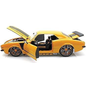 ミニカー JADA TOYS 1/18 1968 CHEVY CAMARO 1968 Chevy Camaro 1:18 Scale Diecast Model Car Jada DubCity
