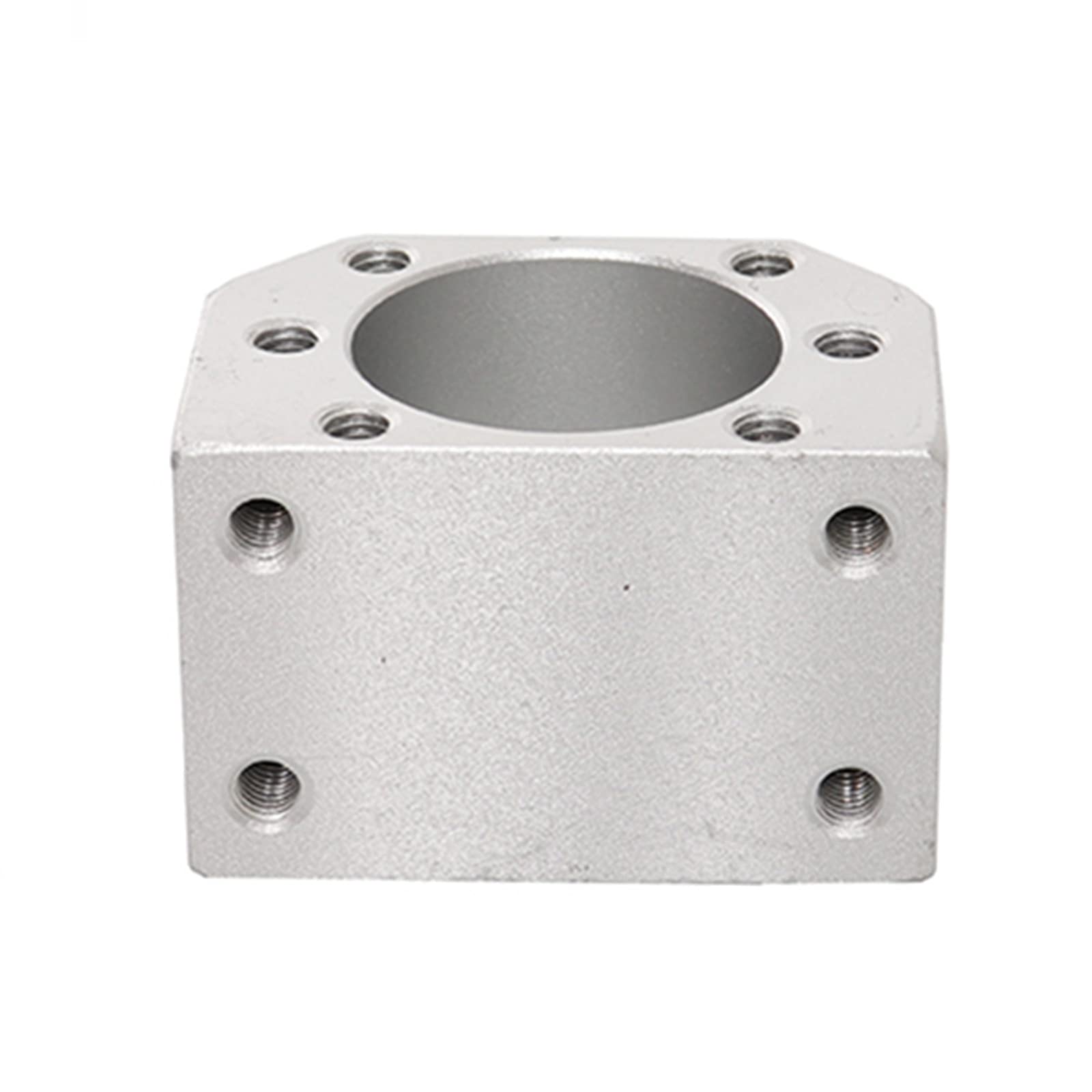 Vis filetée SFU2005 - 600 mm - En acier inoxydable - Avec support BK15 / BF15 - Boîtier d'écrou DSG20H et kit d'embrayage - Pièces CNC