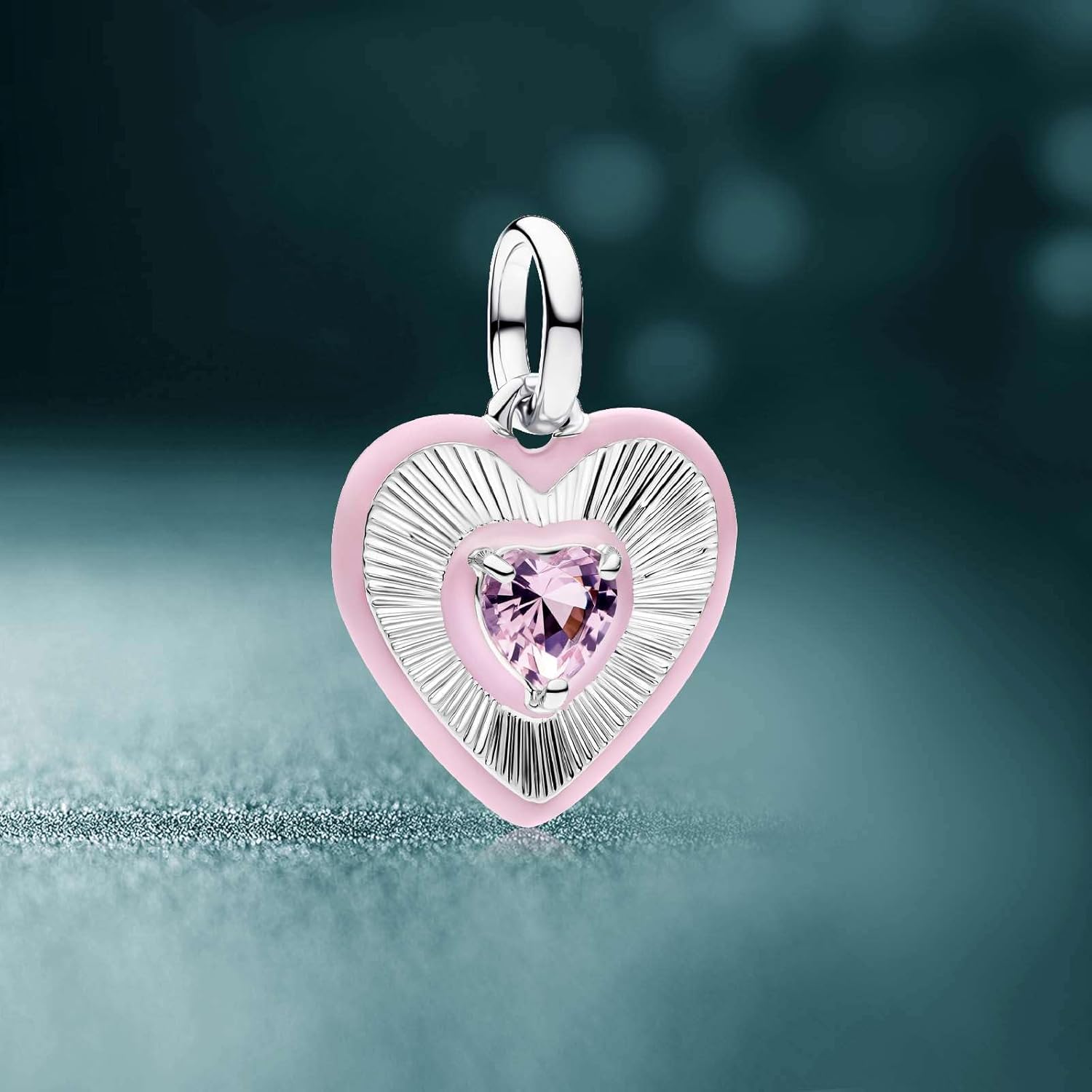 Family Mom Heart Charms 925 Sterling Silver Bead for Bracelets and Necklaces For Women Jewelry Present - Image 4