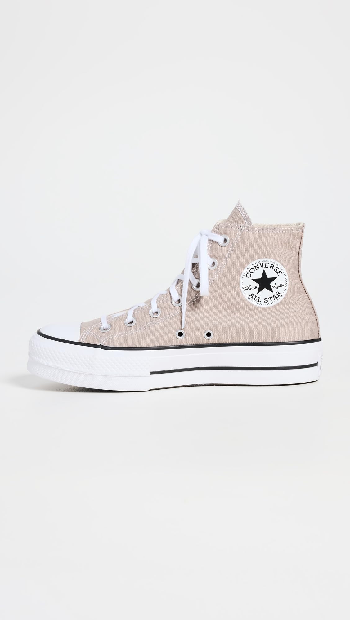 beige converse high tops