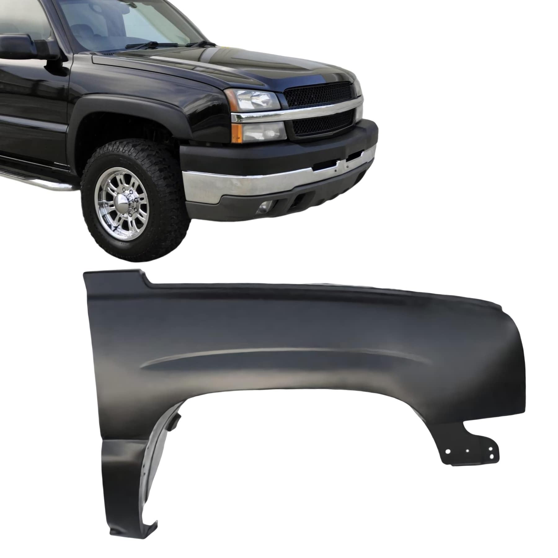 Amazon.com: Perfit Liner Front Left Driver Side Fender Steel  