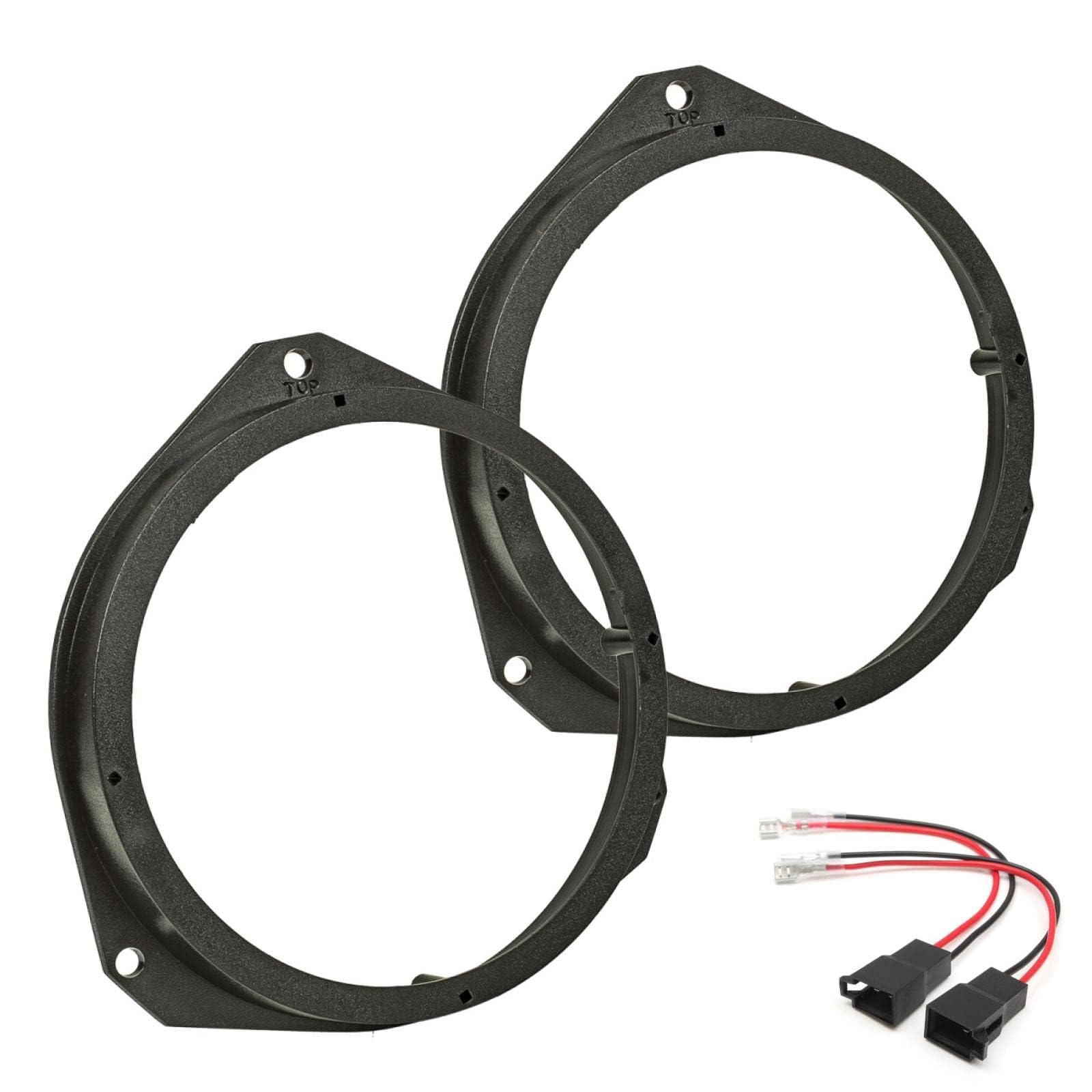 Sound Way Kit Autoradio Altoparlanti 2 Vie 120 Watts 16,5 cm compatibile con Renault, Fiat, Opel, Lancia, Alfa Romeo, Ford, Citroen
