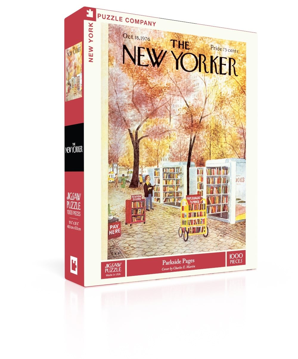 Amazon.com: New York Puzzle Company - New Yorker Parkside Pages