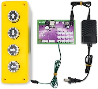 Secret Room Escape Game Mechanism Props Electronic Puzzle Superb 1987 GY Mysterious Studio Direction Button Key Box (4 Button with Sound)