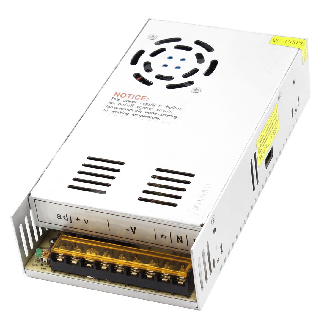 IIVVERR DC 12V 30A 360W Single Output LED Power Supply Switch Converter(DC 12V 30A 360W Convertidor de fuente de alimentación LED de salida única LED