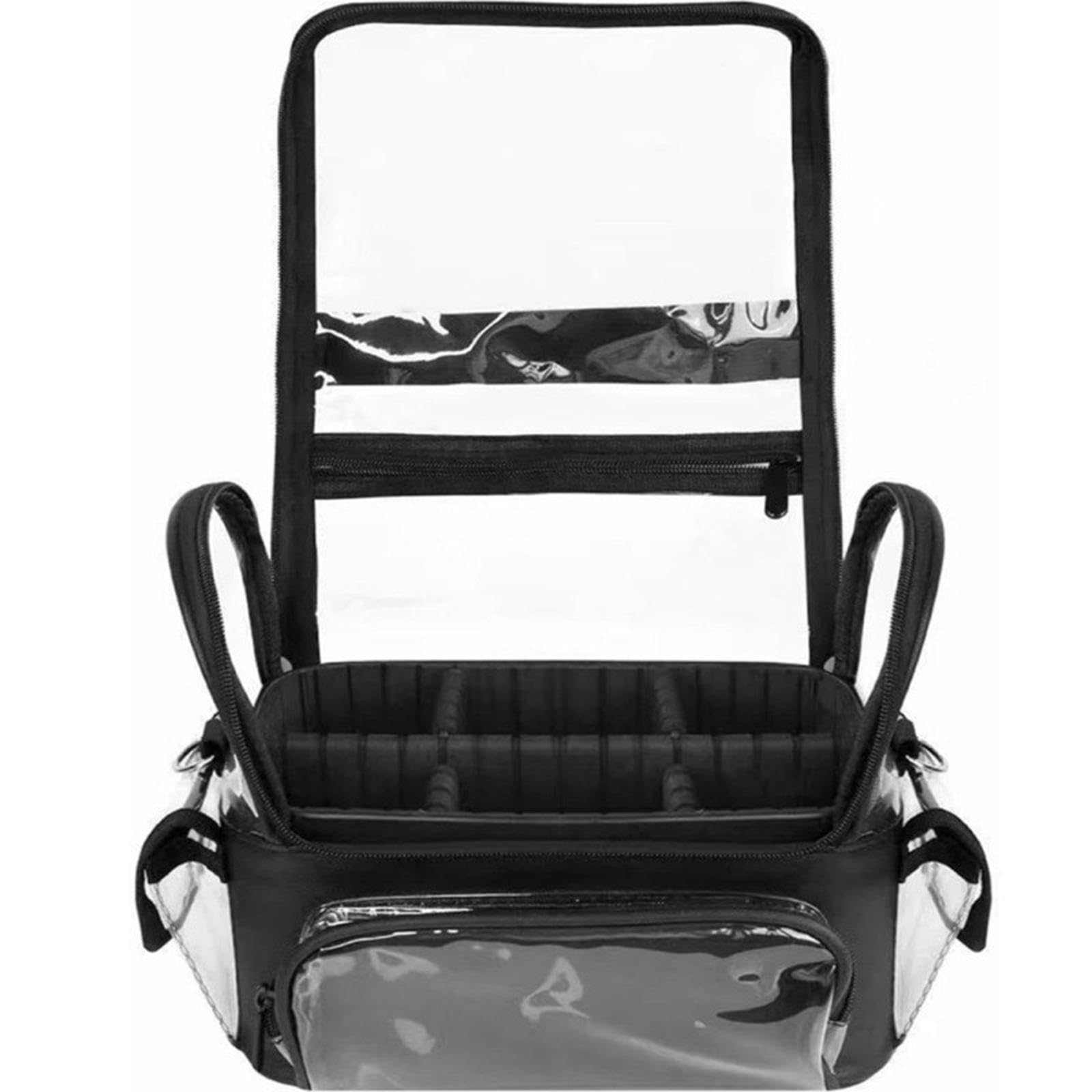 Transparente Kosmetiktasche, Kulturbeutel, Trendige Waschtasche, Make Up Organizer Aus PVC für Reisende