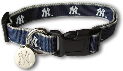 Miniatura 3 de Sporty K9 MLB Chicago Cubs - Collar de perro rosa, mediano