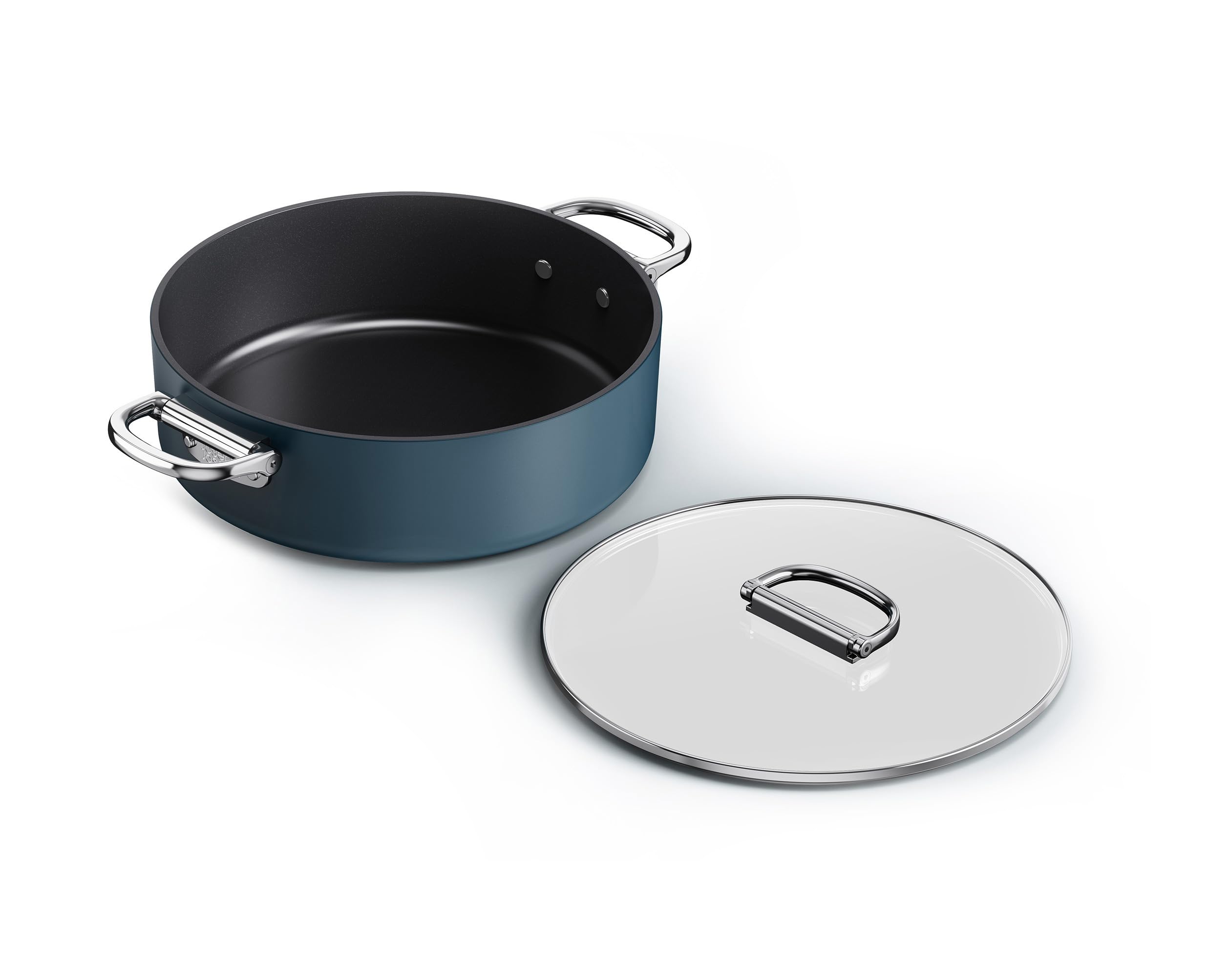 Joseph Joseph Space 28Cm/5Qt N/S Shallow Casserole & Lid