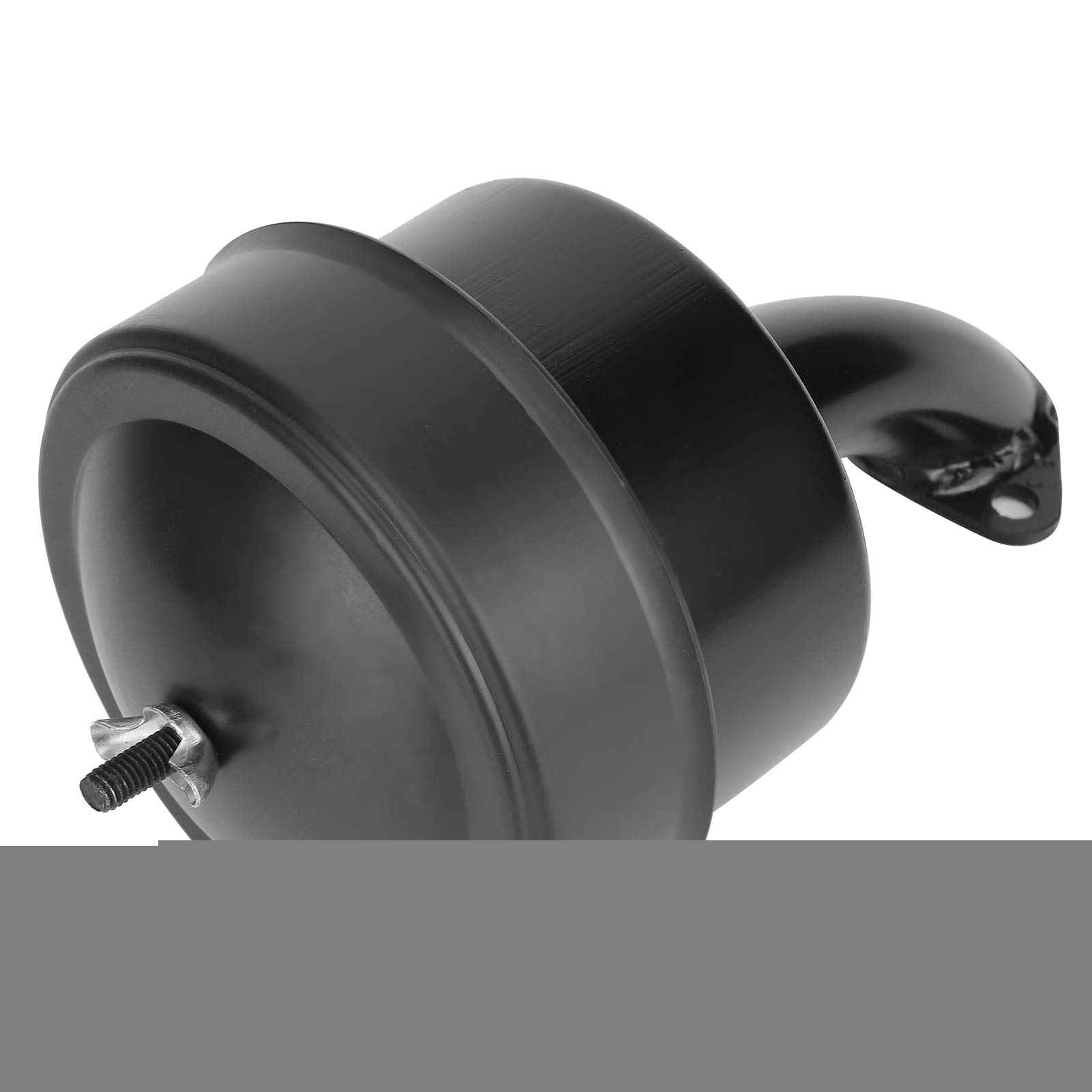Silenziatore del motore,18,5x11 cm pratico gruppo silenziatore di scarico in ferro+materiale plastico prestazioni stabili adatto per filtro dell'aria di alimentazione della pompa dell'acqua 168F/170F