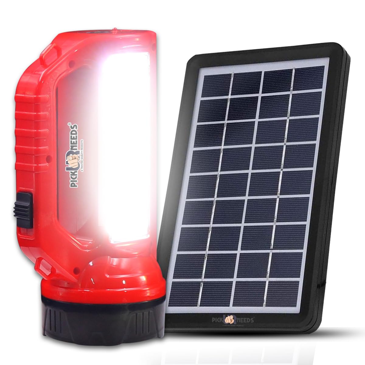 See full amazon price history chart for Pick Ur Needs Emergency Rechargeable Solar Torch Light Flashlight 50W + 20 SMD Side Handheld with Eco Friendly Solar Panel (3W+9V) Color As Per Availability Pick Ur Needs Emergency Rechargeable Solar Torch Light Flashlight 50W + 20 SMD Side Handheld with Eco Friendly Solar Panel (3W+9V) Color As Per Availability (B0CJ729YQX) Amazon Price History, Amazon Price Tracker