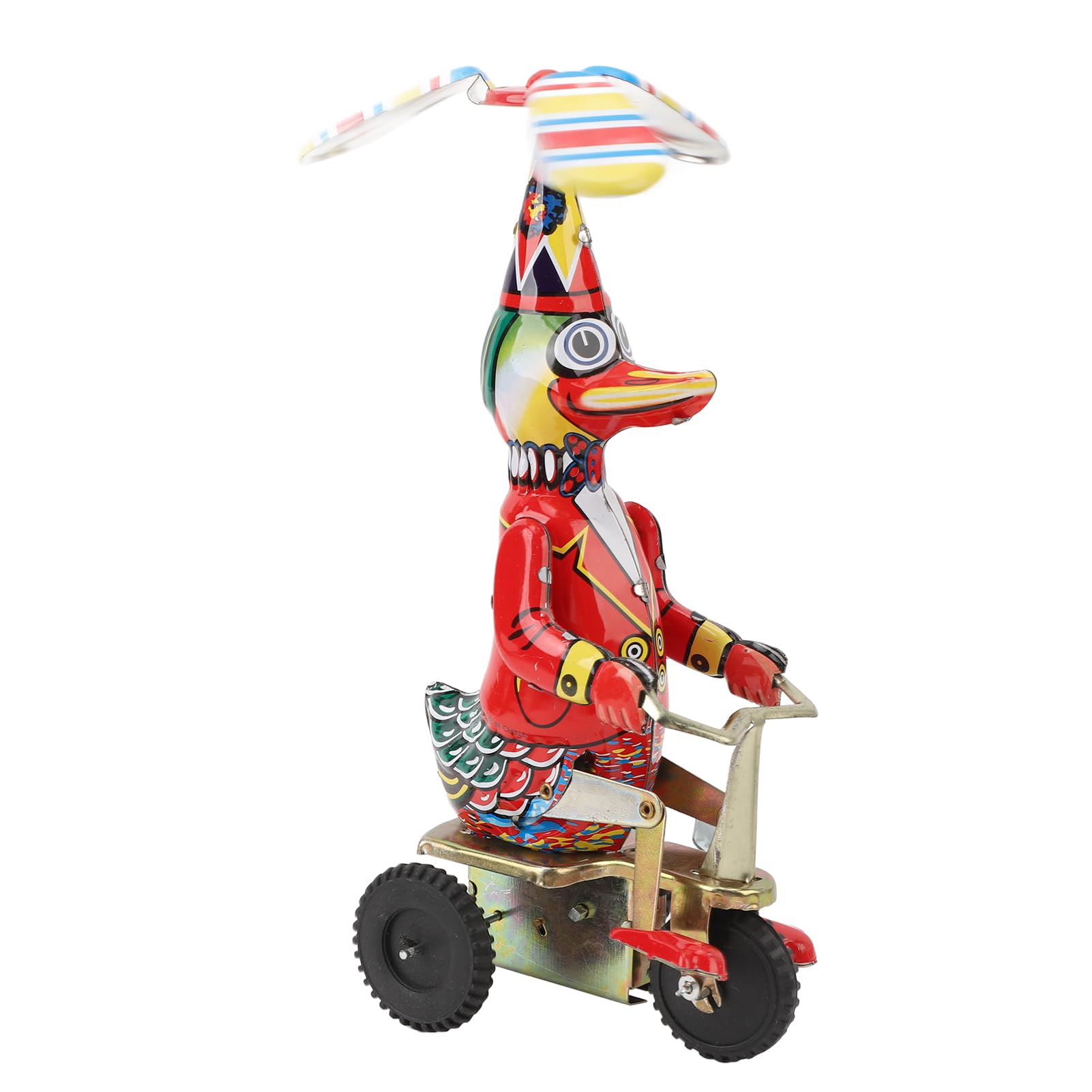 Duck On Tin Toy Delicate Clockwork Retro Wind Up Toy Adult Collections