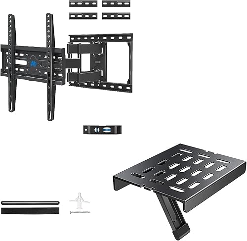 Mounting Dream MD2380-24K Soporte de pared para TV de movimiento completo para televisores de 26 a 55 pulgadas, VESA 15.748 x 15.748 in, MD5605