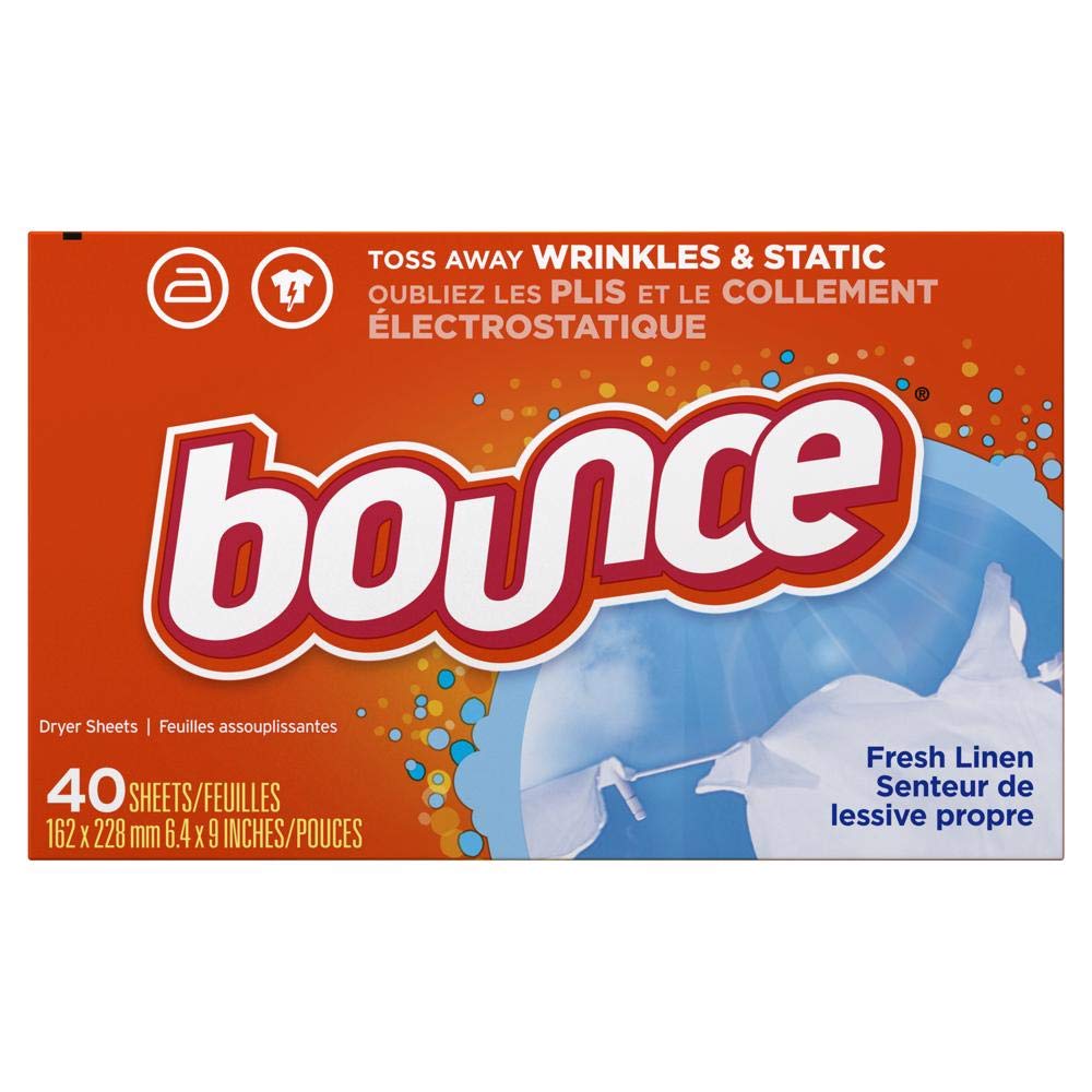 BounceFresh Linen Sheets, 40 Count