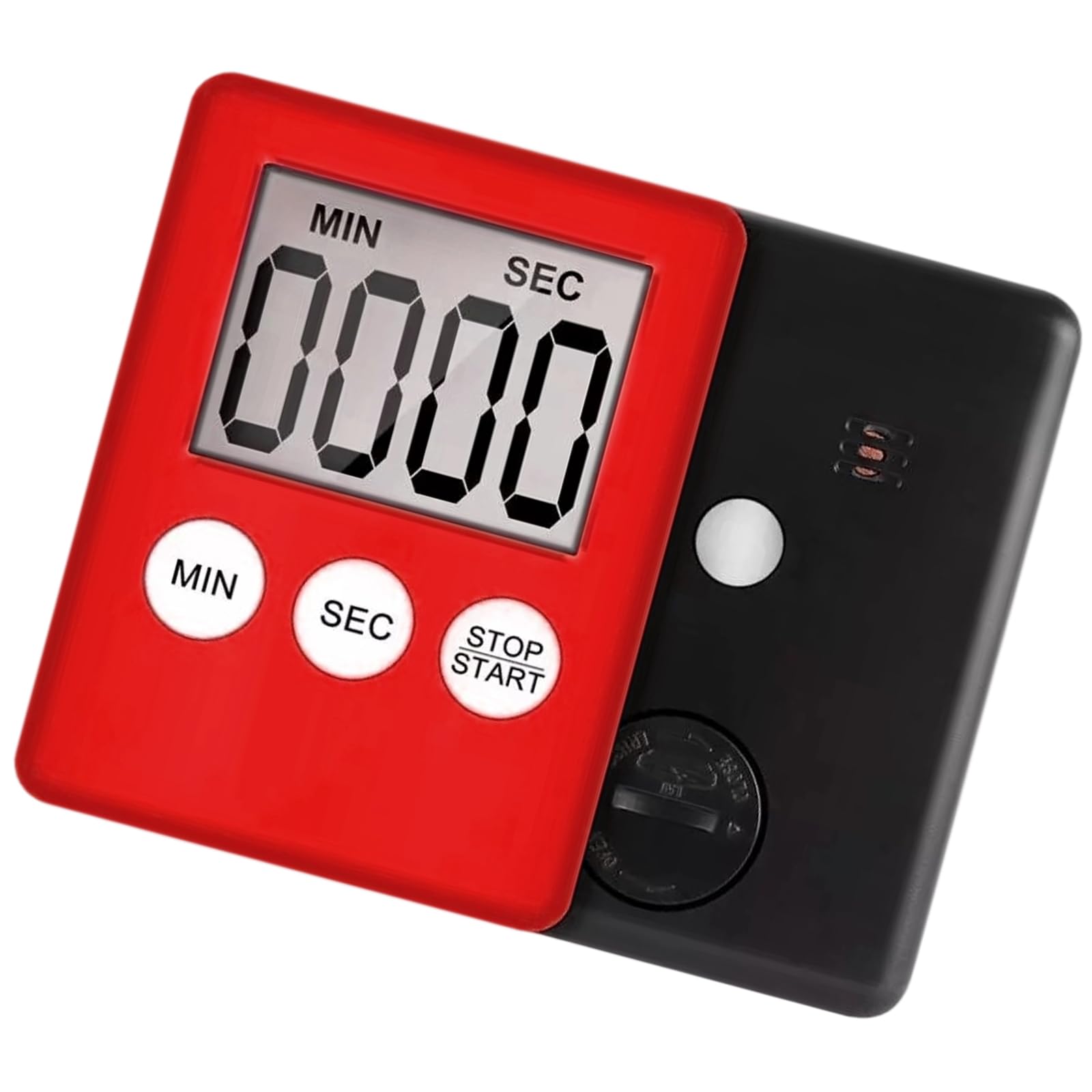 Thin Outline Attractive Electronic Clock LCD Display Compact Plan for Cooking Fitness Accuracy Timing Multiple Function Attractive Clock