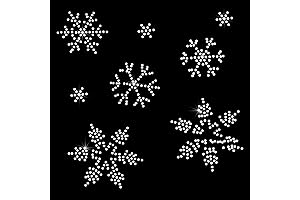 FINGERINSPIRE Snowflake Iron On