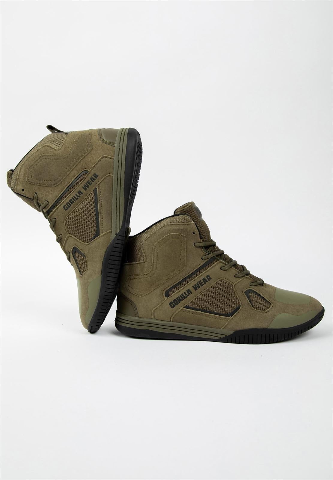 GORILLA WEAR Troy High Tops White