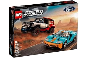 LEGO Speed Champions Ford GT Heritage Edition and Bronco R 76905: Experience...
