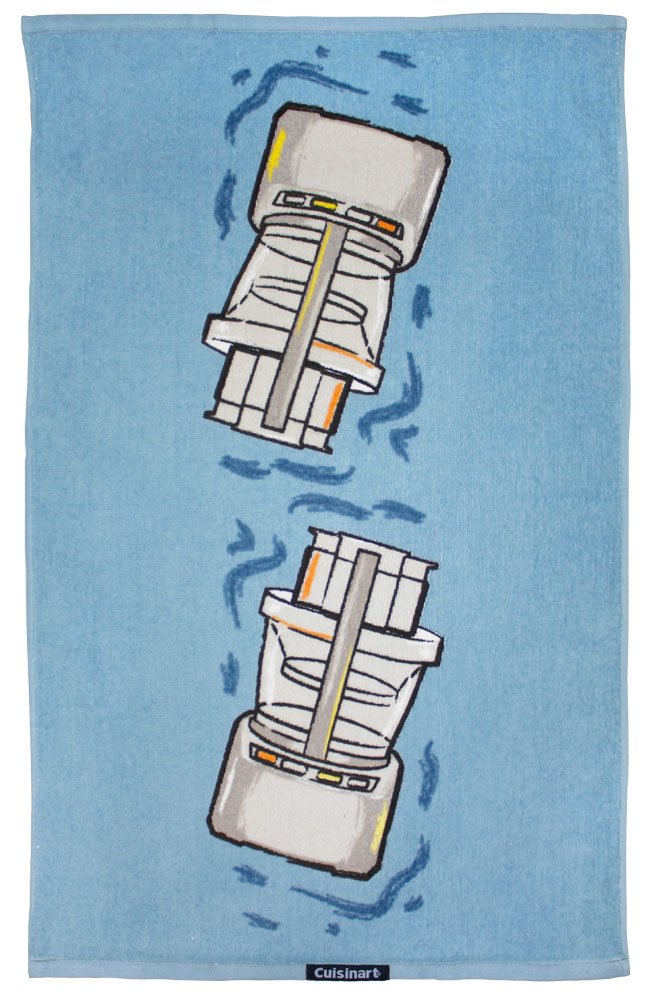 Cuisinart Fiber Reactive Kitchen Towel, Blue