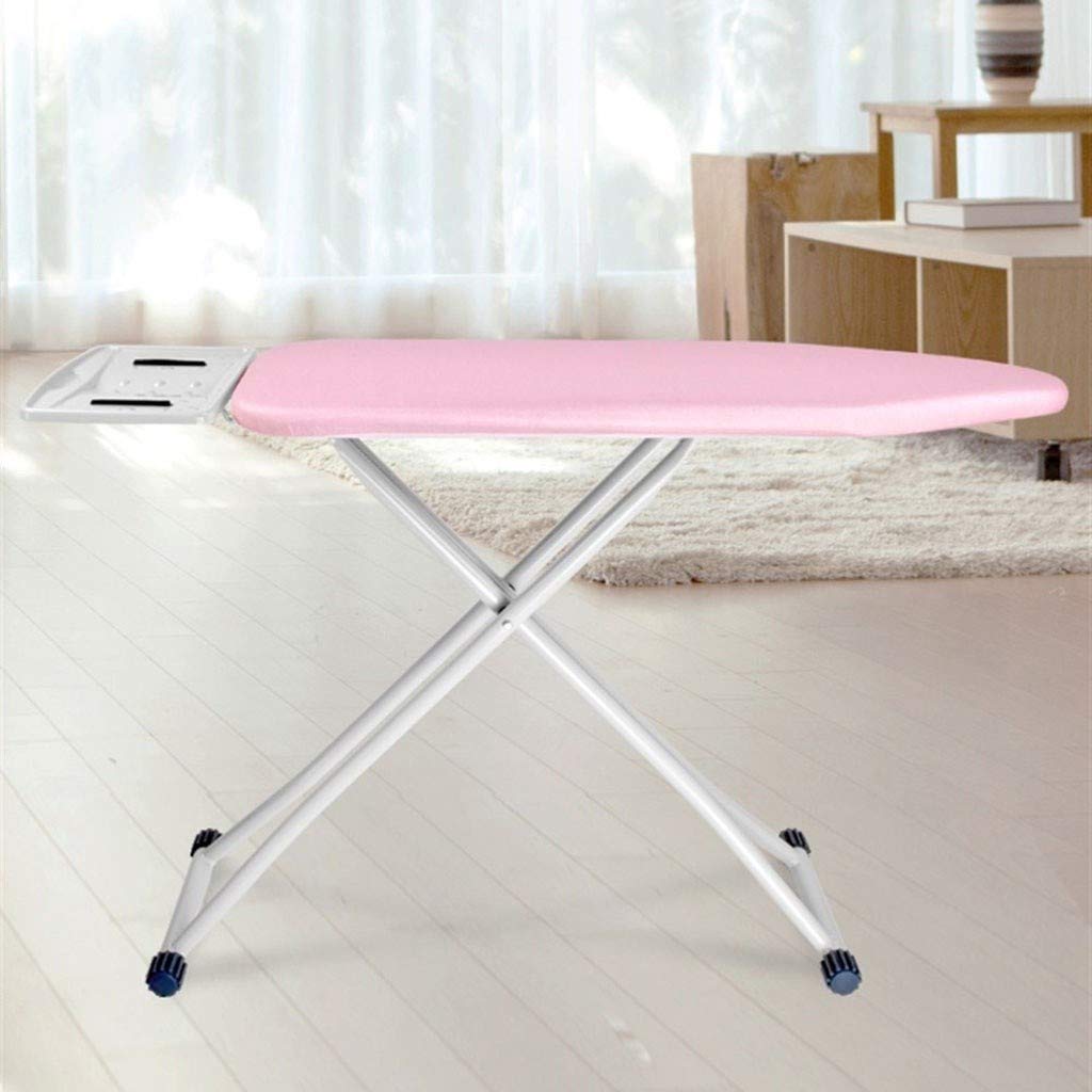 Tabla de Planchar de Color, Gruesa y Estable, para Centro de lavandería, 110 x 31 x 86 cm, con Soporte para Plancha de Vapor (Color: Negro, tamaño: 110 x 31 x 86 cm) (Gris: 110 x 3