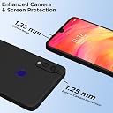 Pikkme Mi Redmi Note 7 / Note 7 Pro/Note 7s Back Cover Soft Matte Liquid Silicone TPU | Camera Protection | Shockproof Slim Back Case (Black) gallery image