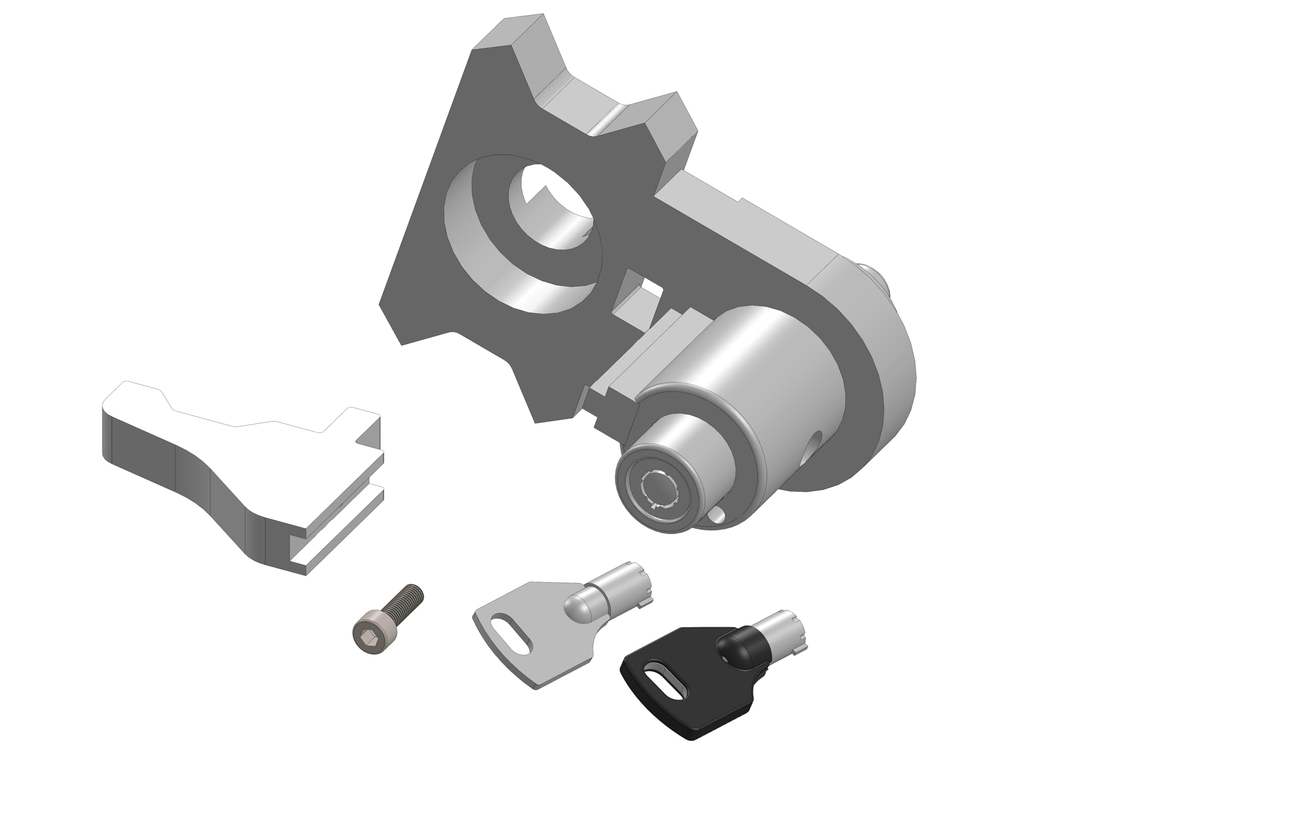 Push& Blcok Antifurto per moto compatibile con Yamaha MT07 e XSR 700