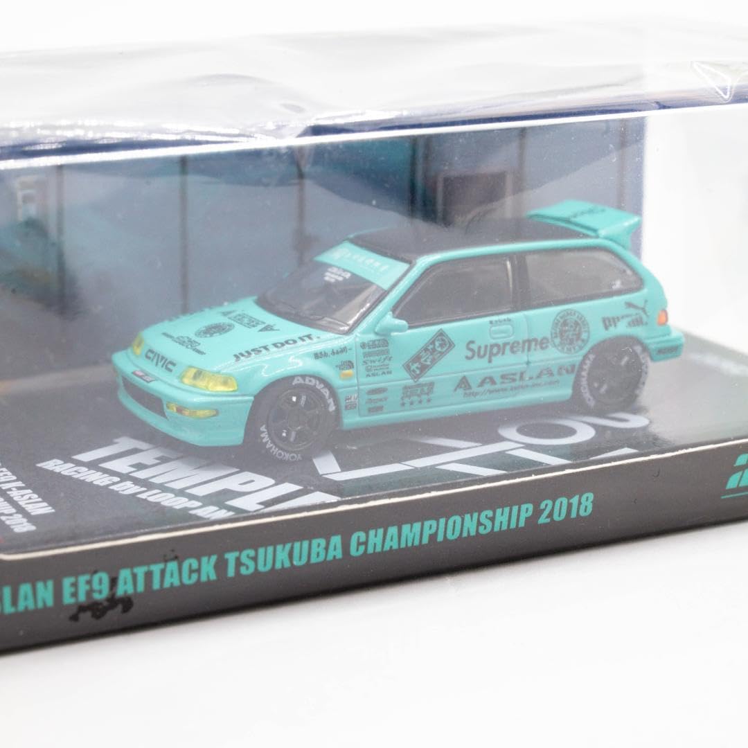 Amazon.co.jp: INNO 1/64 ホンダ シビック EF9 K-ASLAN 筑波