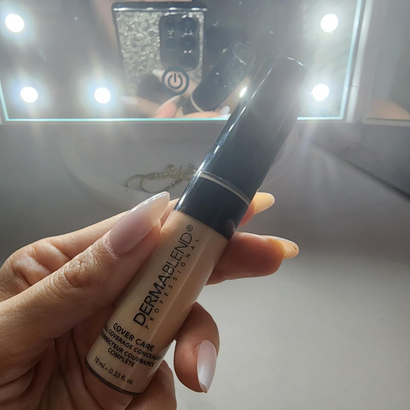 Baxter Of California LLC Dermablend Cover Care Concealer, Full Coverage Concealer Makeup and Corrector for Under Eye Dark Circles, Acne & Blemishes