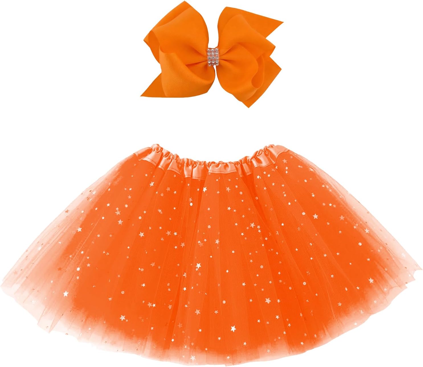Girls Tutu Skirt 3 Layers Tulle,Ballet Tutus for Clubwear, Dance Parties, and Birthday Party Costumes