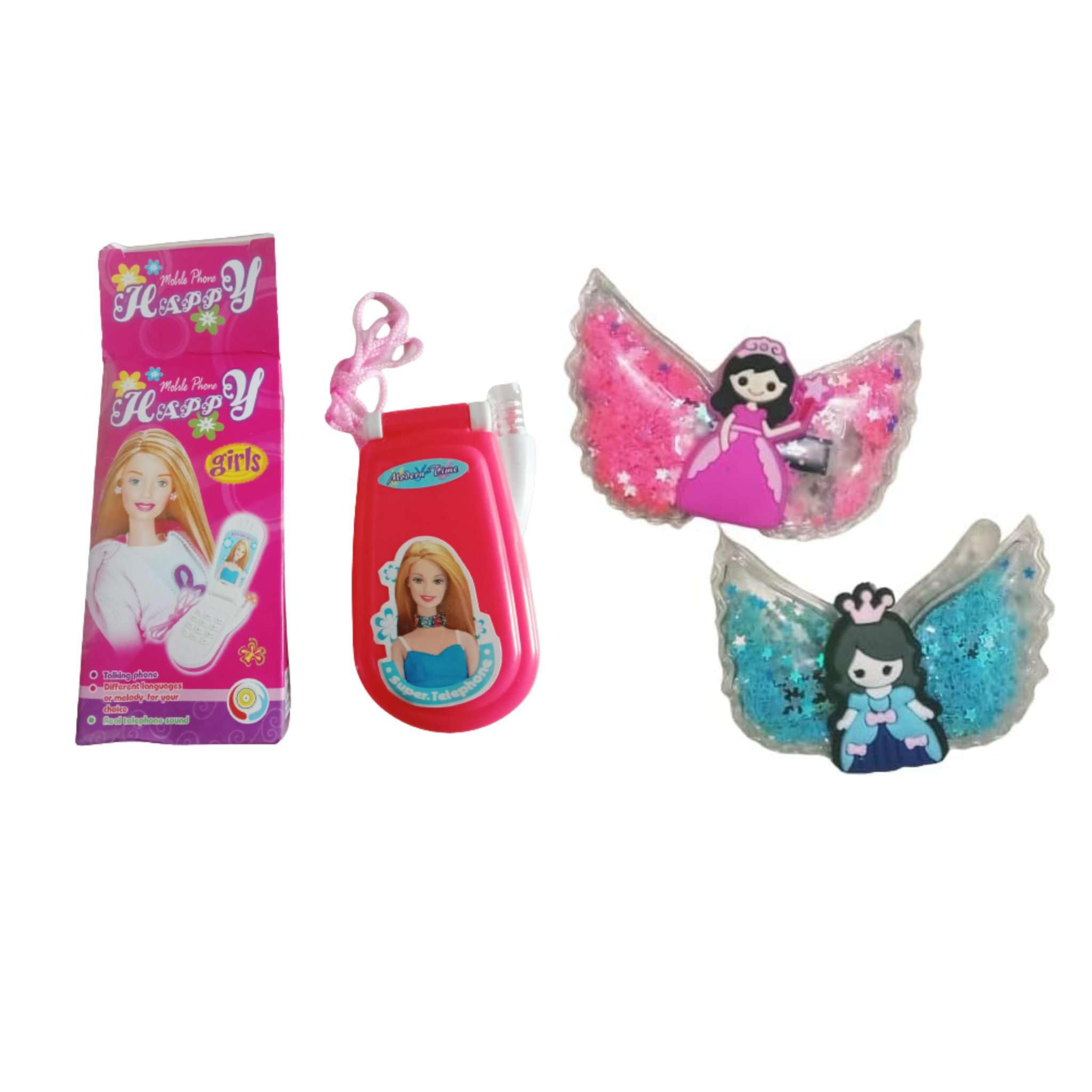 ZOKCY® 2 in 1 (1 Musical Mobile Toy + 2 Doll Hair Clip ) for Kids with Music Lights Sound Toys for Kids/Birthday Return Gift/Barbie Play Cell Phone Toy for Kids/Musical Toy for Kids Age 3-4-5-6-7 (B0CQYKLRV5) Amazon Price History, Amazon Price Tracker