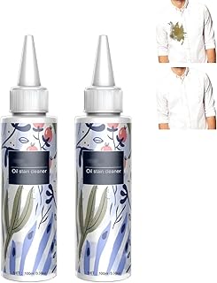 Nml Stain Remover for Clothes, Clothes Oil Stains Remover, Garment Stubborn Stain Cleaner Oil Remover, Emergency Stain Rescue Stain Remover, Fabric Stain Remover Removes Oil (2pcs)