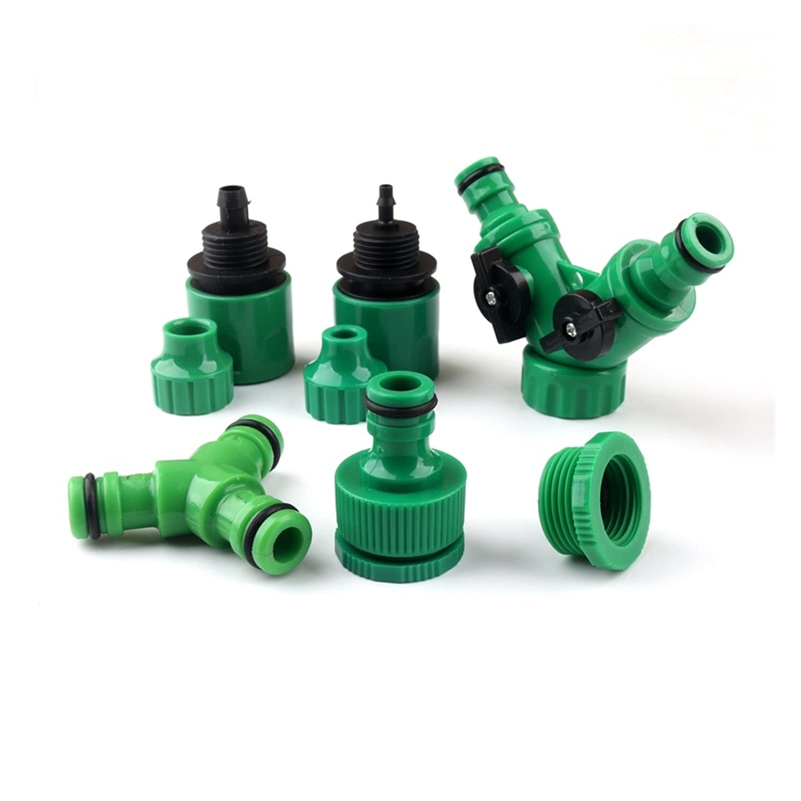 Goutte-à-goutte pour arrosage de jardin et potager avec distributeur d'eau à vanne