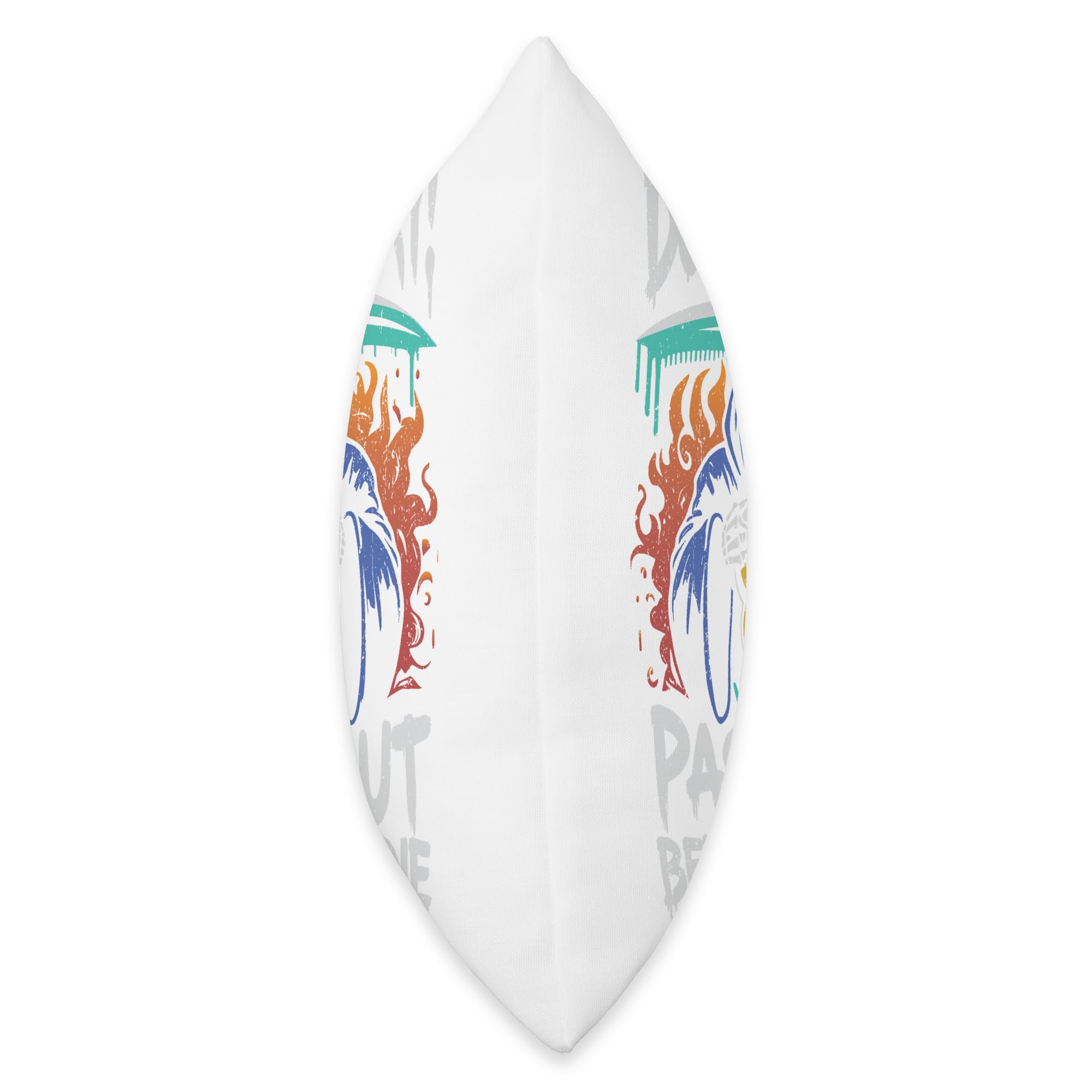 Hilarious Workout Exercise Kettlebell Lift Funny Fitness Throw Pillow