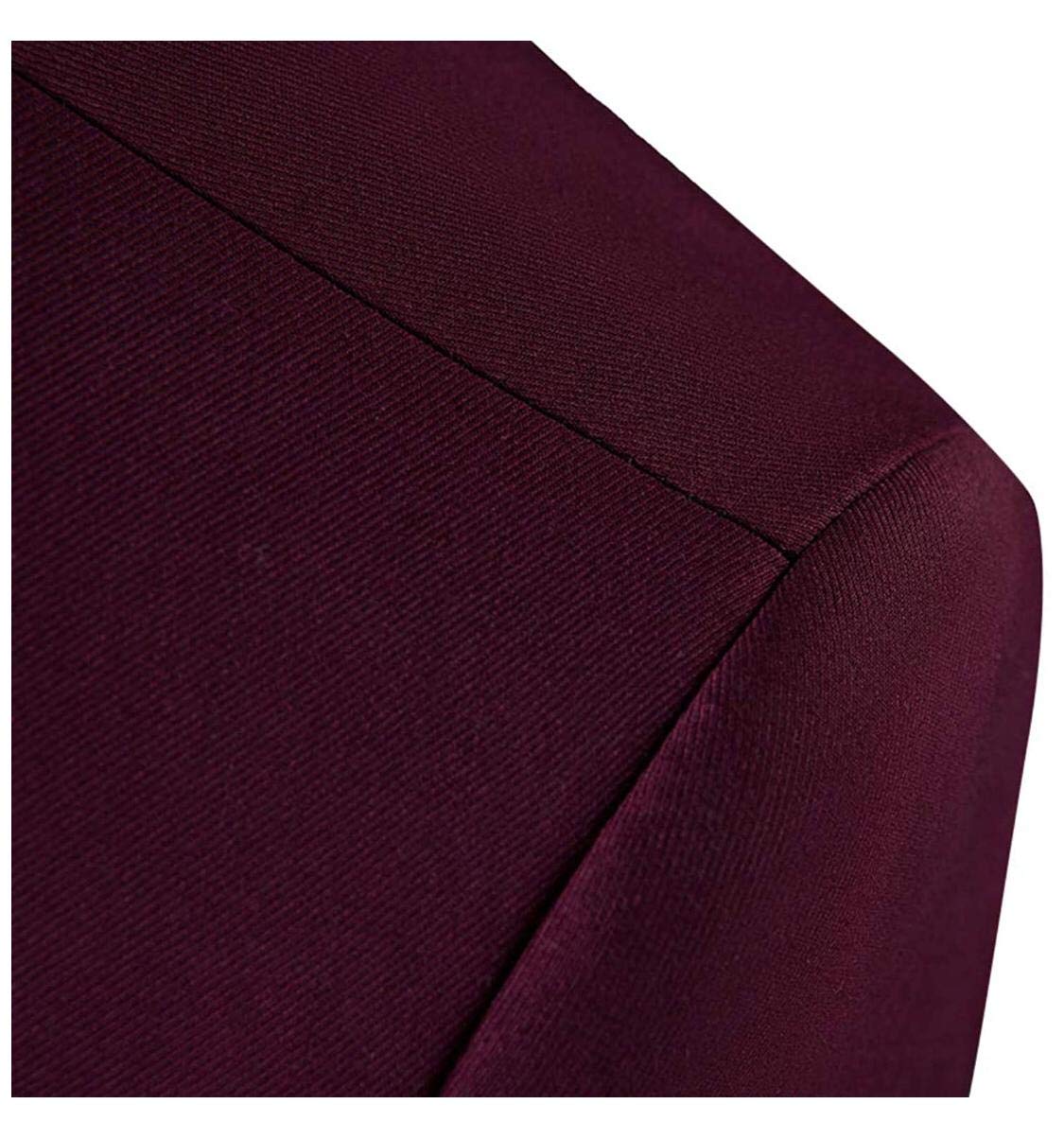 Dhingra Men Rayon Slim Fit Tuxedo 3pcs Suit (42, Maroon) - Image 5 thumbnail