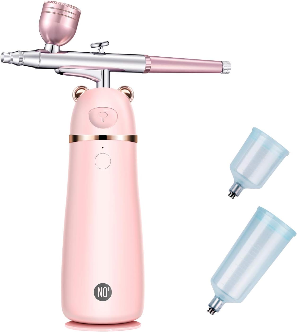 EUPH Makeup Airbrush Set, Rechargeable Handhold Cordless Mini Multi-purpose Airbrush Compressor for Deep Moisturizing Face Spa Paint Salon Tattoo Nail Art Cake Decoration Coloring