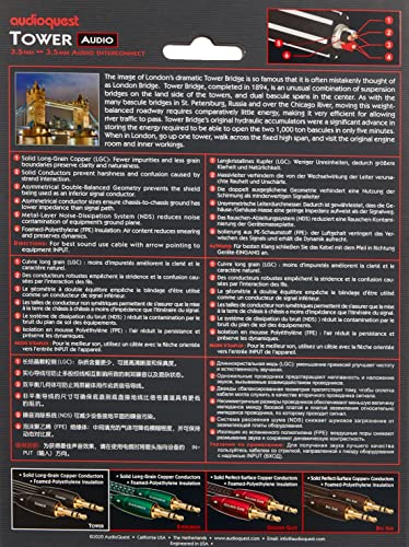 Audioquest Tower Cavo 3.5mm Jack a 3.5mm Jack