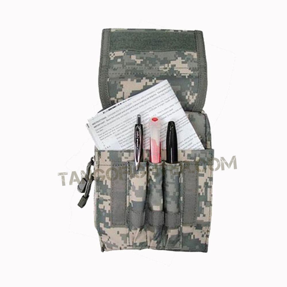 Tasca Porta Mappe Condor Molle In Nylon 1000D – Verde Oliva, Con Plastica Trasparente E Attacchi MOLLE