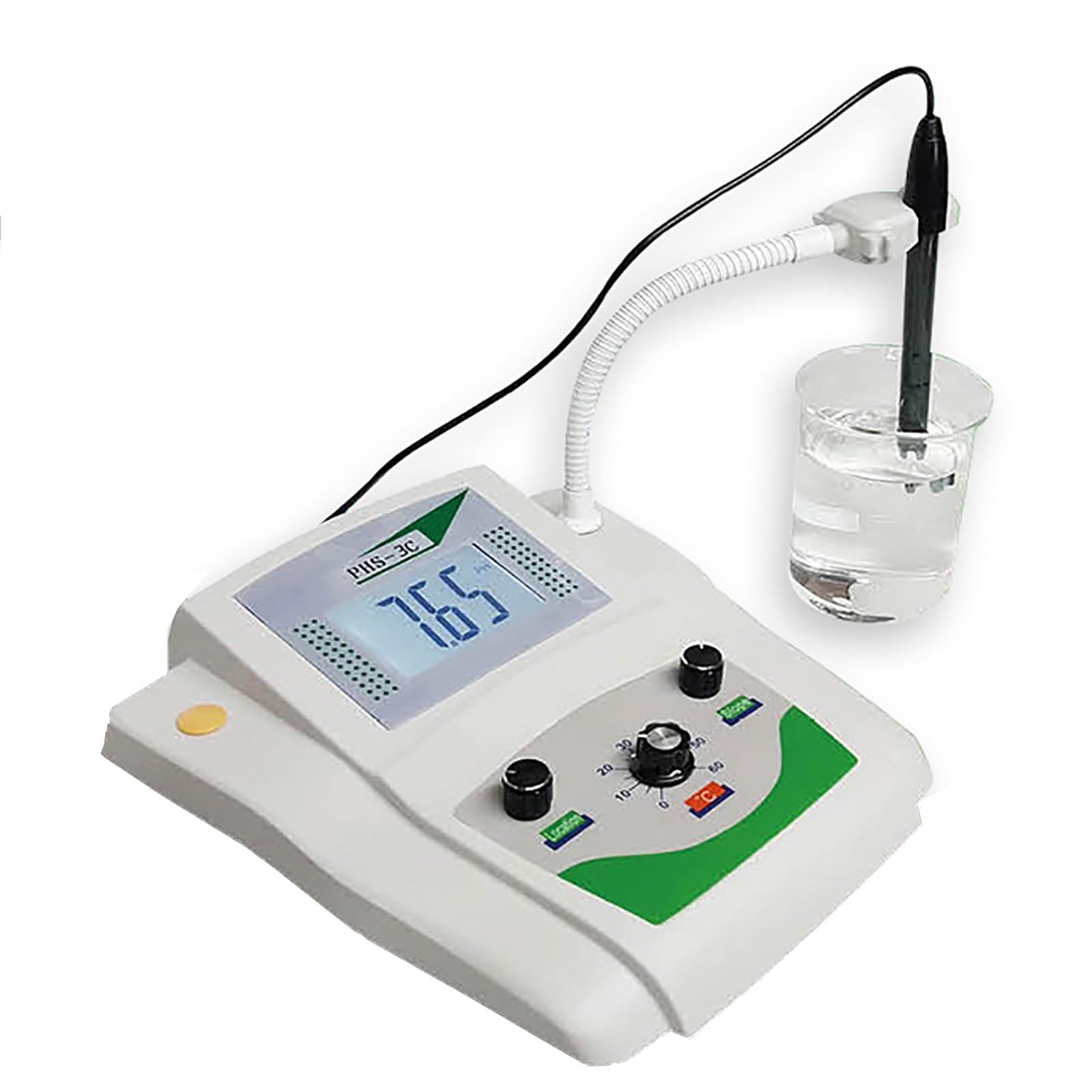 Misuratore Di Acidità Del Laboratorio Da Tavolo, Misuratore Di Acidità Digitale Con Display a Cristallo Liquido, Intervallo Di Misurazione 0 ~ 14,00pH, Positivo E Negativo 1999mV/1600mV, Per Ambiente