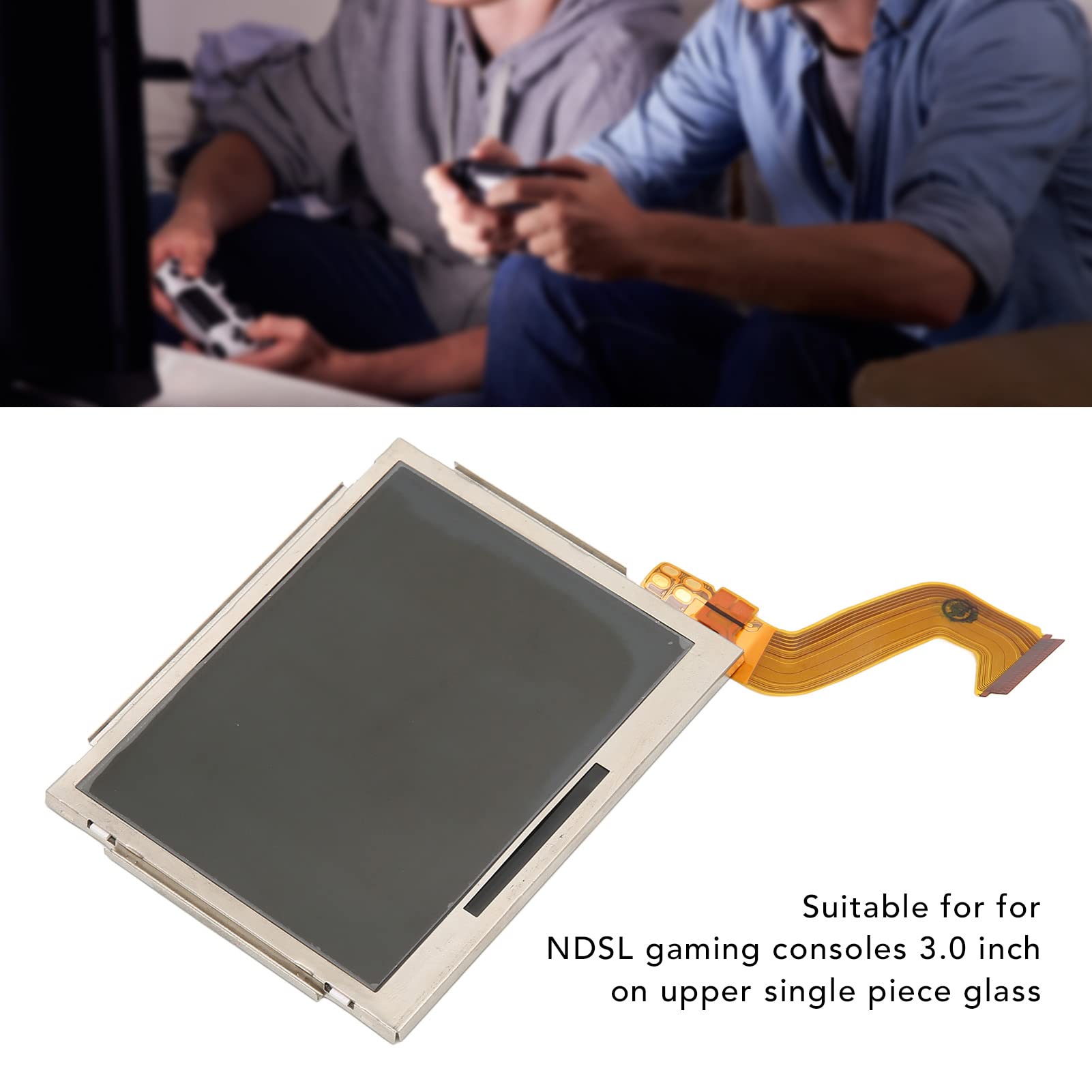 Display LCD Parte Superiore per Console Portatile, 3,2 Pollici, Schermo di Ricambio per NDSL, Annadue
