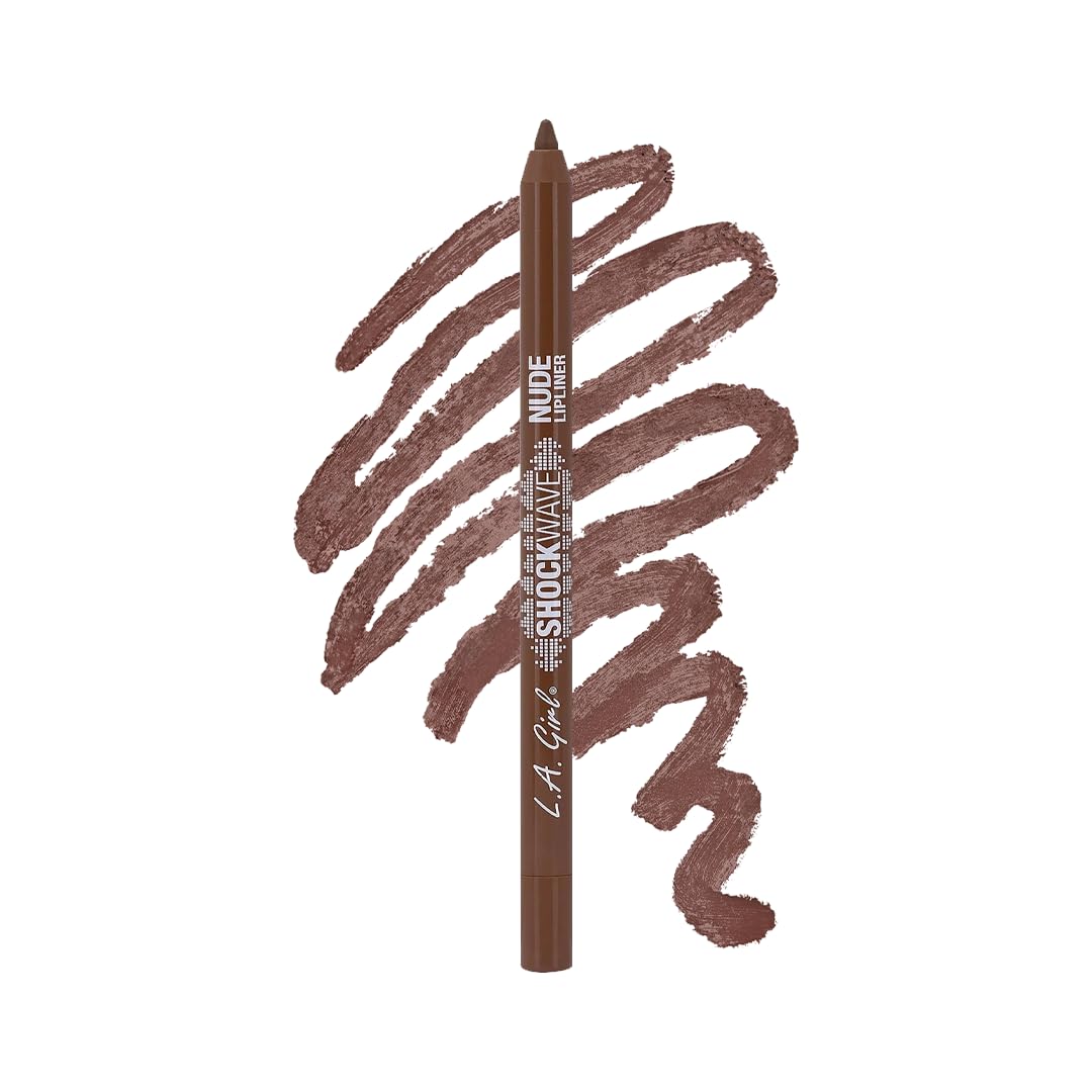 L.A. Girl Shockwave Nude Lip Liner, Chai Latte GP745